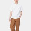 Carhartt WIP S/S American Script T-Shirt White Men Streetwear I029956-02-XX