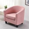 Jacquard Elastic Club Bath Tub Armchairs Chair Covers Stretch Single Sofa Slipcover Couch Cover for Bar Counter with Seat Covers