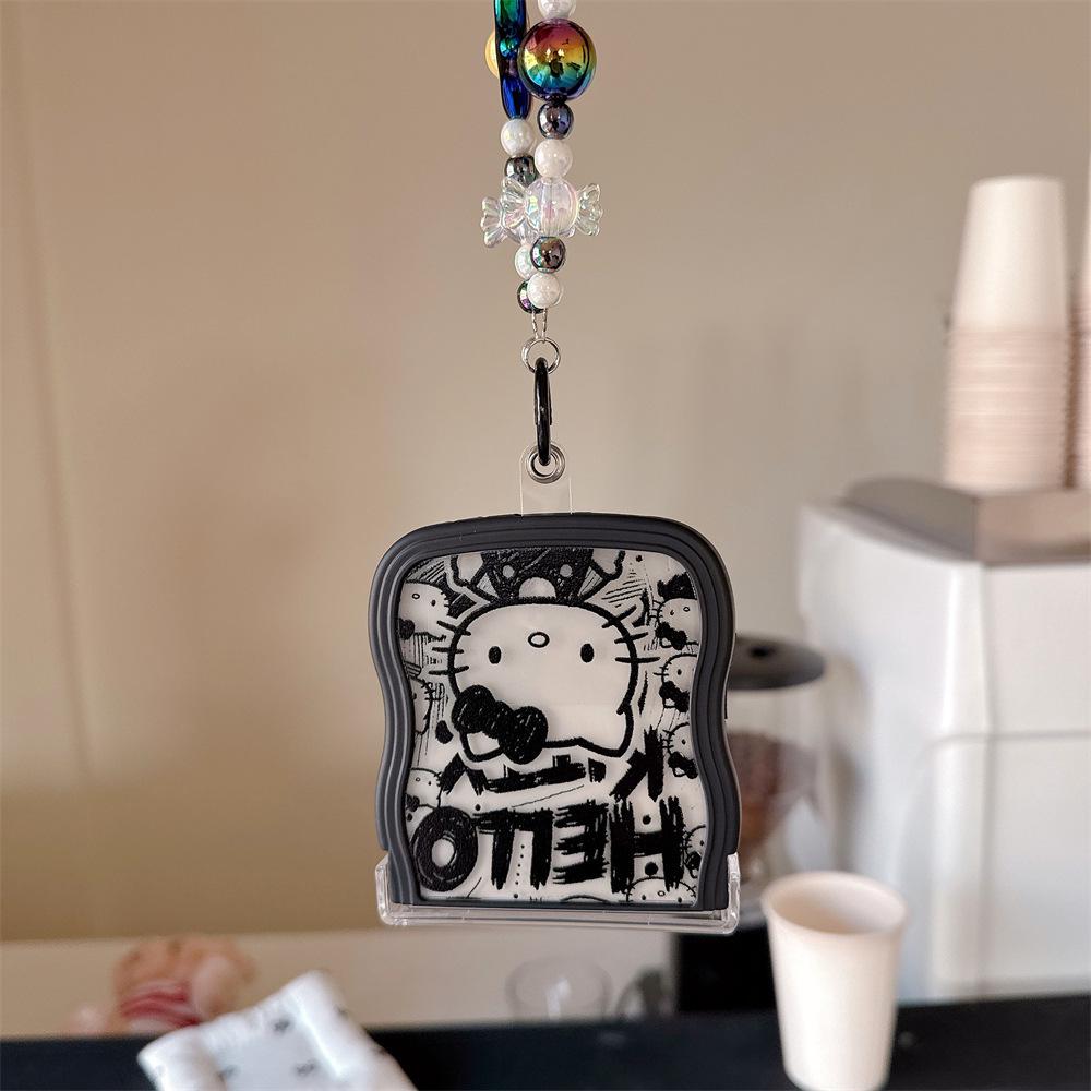 Etui ochronne Hello Kitty do składanego telefonu Samsung Galaxy Z Flip7/6/5/4 z smyczą