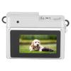 Small Retro Digital Camera 1080P FHD 0.96 Inch Color Screen Keychain Camera with Flash Light 4 Filters for Travel Learning Recordings