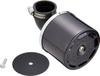 KITACO Hyper Filter Black Universal with genuine (90° Elbow/35) Anodized, (Compatible carburetor) 515-7000210