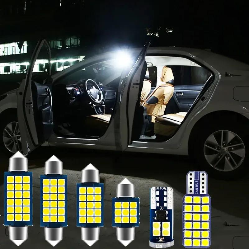 11pcs Car LED Bulbs Interior Dome Reading Light Door Trunk Lamp For Honda Accord 8 9 2008~2011 2012 2014 2015 2016 Accessories