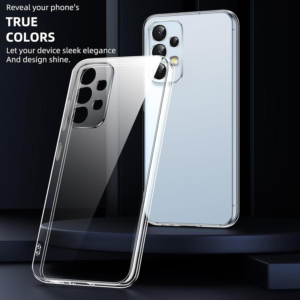 כיסוי סיליקון רך דק במיוחד עבור Samsung Galaxy A56 A36 A26 A16 A06 A55 A35 A25 A15 A05s A54 A34 A14 A53 A73 A33 A72 A52 A32 5g