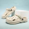 Couples New Summer 3-color Casual Shoes Thick Sole Bun Head Flip-flops Men Beach Feet Feel Good Sandals