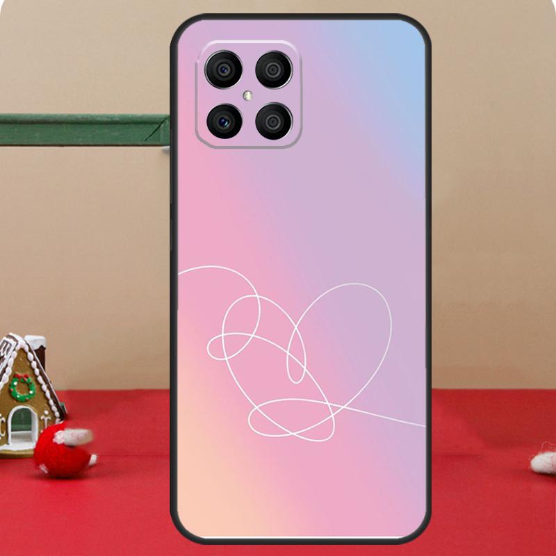 Love Yourself Flower Kpop Case For Honor Magic 7 Lite 5 6 8 Pro Honor 400 200 50 70 90 X8c X8a X8b X9a X9b X9c Cover