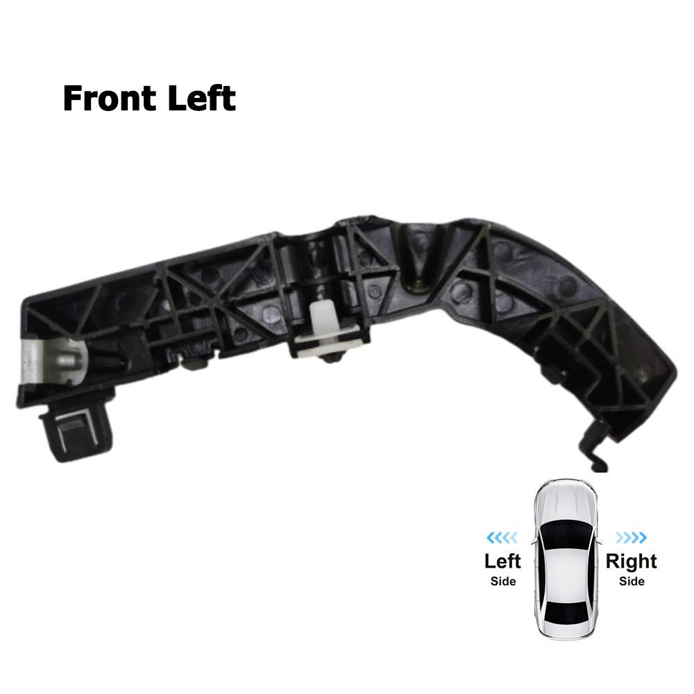 2Pcs Front Left & Right Bumper Support Brackets For Dodge Challenger 2008- 68024342AA,68024343AA 1pc Left