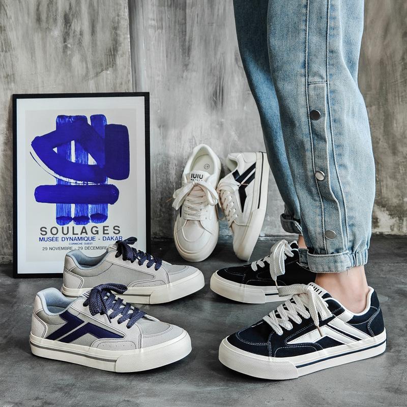 Men's shoes trendy autumn new canvas shoes men's sports and leisure board shoes versatile
