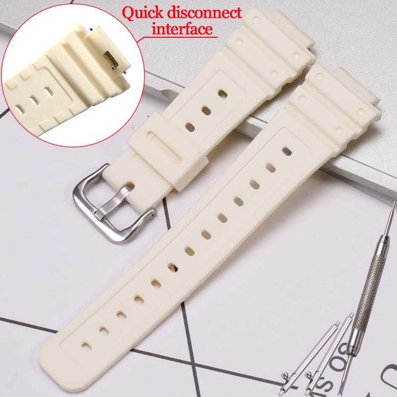Rubber Strap Suitable For Casio  GA 2100 GA 2110 Men's Sports Waterproof Strap Watch Accessories Replacement Wristband