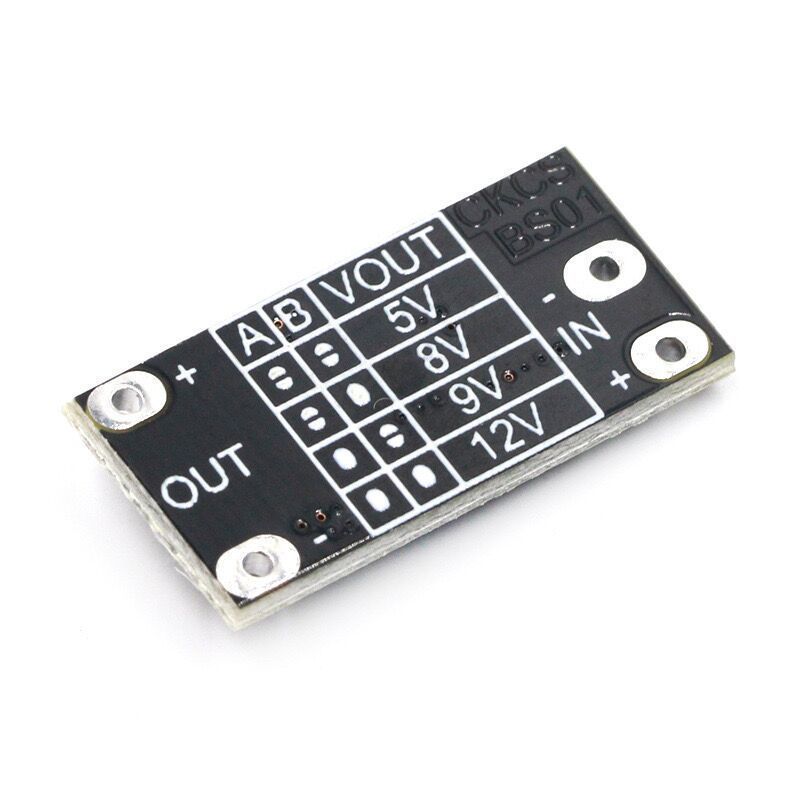 Міні-модуль підвищувального перетворювача DC-DC від 3,7 В до 12 В, підтримує вихід 5 В/8 В/9 В/12 В, підсилення літієвої батареї