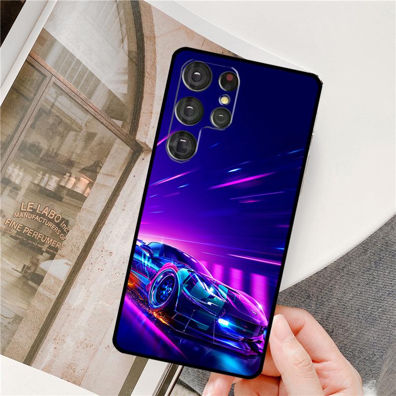 Boy Racer Car Phone Case For Samsung Galaxy S24 Ultra S9 S10 S20 S21 S22 S23 Plus S24 FE S25 Ultra Cover