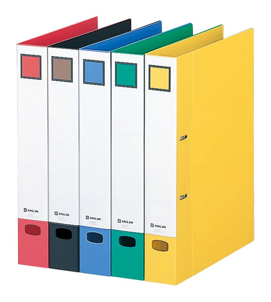 King Jim Holds 350 A4 D-Ring File, Detachable, Sheets, Size, Blue, 697-B