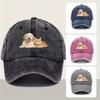 Dog and Cat Printed Baseball Hats Ideal Hats for Pet Enthusiasts Outdoor Sunscreen Versatile Styles for Men and Women