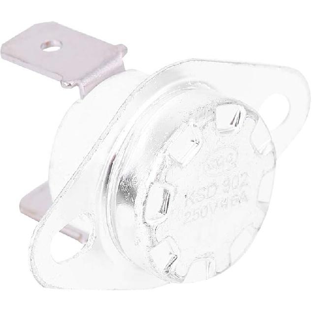 Fafeicy KSD302 Термовыключатель Термостат Нормально Закрытый Тепловой Выключатель 250 Вольт 16 Ампер 40 Градусов Цельсия 115℃