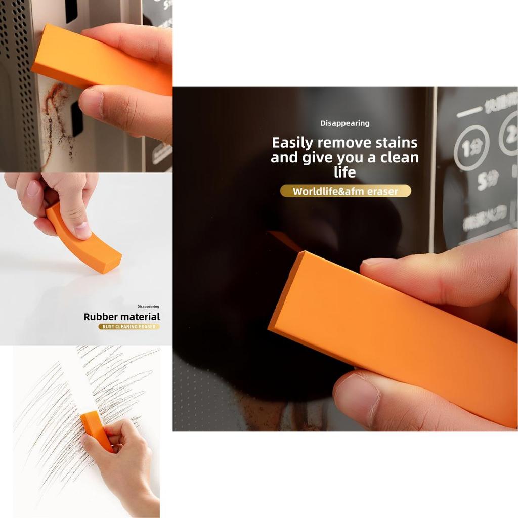 Household Rubber Scraper For Kitchen Countertops And Water Scale Removal On Stainless Steel Fixtures