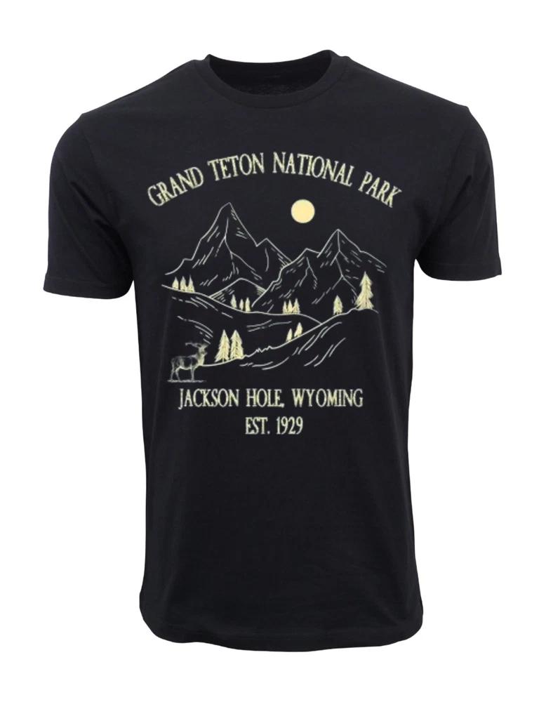 Grand Teton National Park Unisexs T Shirt S