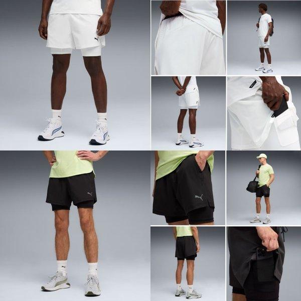 

Puma Men S 2in1 Stretch Woven ShortS Powermode blacks/M