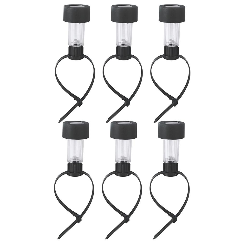 

6 Pack Solar Lights Outdoor Fence Decor IP44 Waterproof Outdoor Pool Fence Decor Lamp Warm Light for Framed Above Ground Pools China Mainland