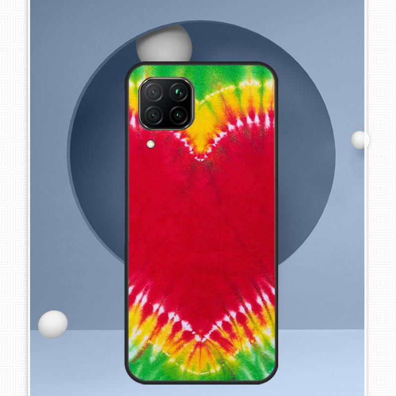 Heart Tie Dye For Huawei P30 P60 Pro P20 P40 Lite Nova 9 10 SE 12s 12i 11i 8i Y91 Y60 Y70 Y72 Y90 Y61 Case