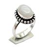 Moonstone Ethnic Handmade Ring Jewelry US Size-6.5 R 5607