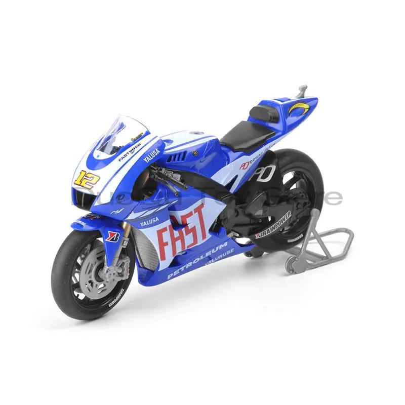 1:18 montierte Kunststoff-Simulationsmotorrad Jungen Exquisites Rennmotorradmodell Lernspielzeug Feiertagsgeschenk