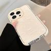Ins-style Transparent Line Cat iPhone 16 Case Suitable for Apple 15, 17 Pro Max, Cartoon 13, Soft 11
