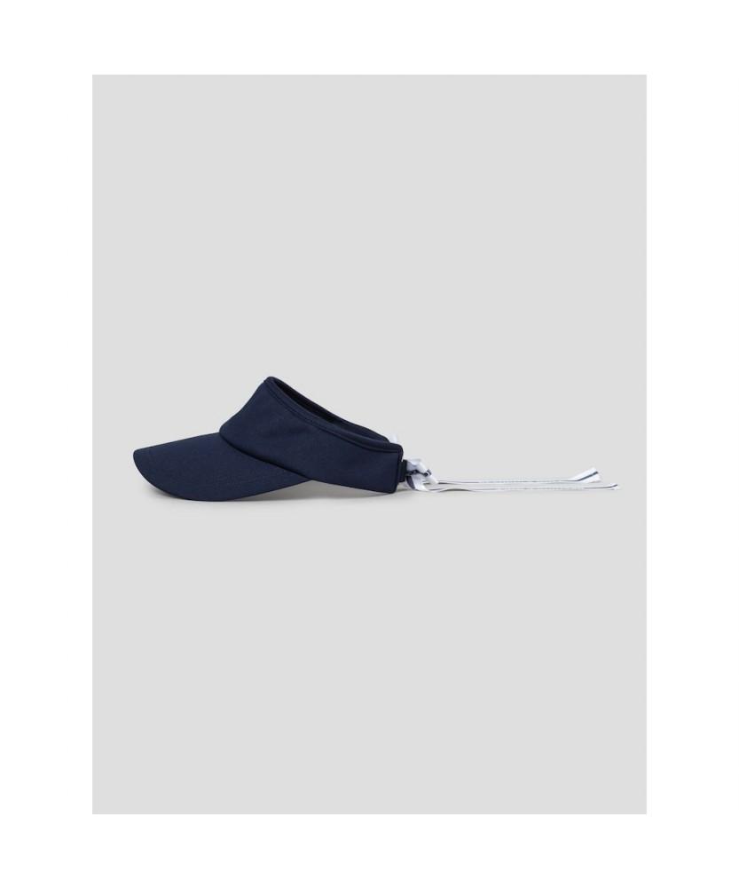 Binpolaegseseoli Women'S Ribbon Point Sun Visor Navy