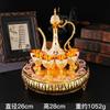 Elegant Zinc Alloy Barware Set 8-Piece Vintage Inspired Serving Home Dining Table Decor
