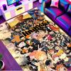Haikyu Print Rug, Washable Floor Carpet, For Entryway Dorm Laundry Room Office Study, Home Decor Birthday Christmas Gift