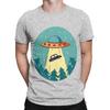 Ufo Novelty Graphic 100 Cotton Tshirt Ufo Tops Tees For Unisex