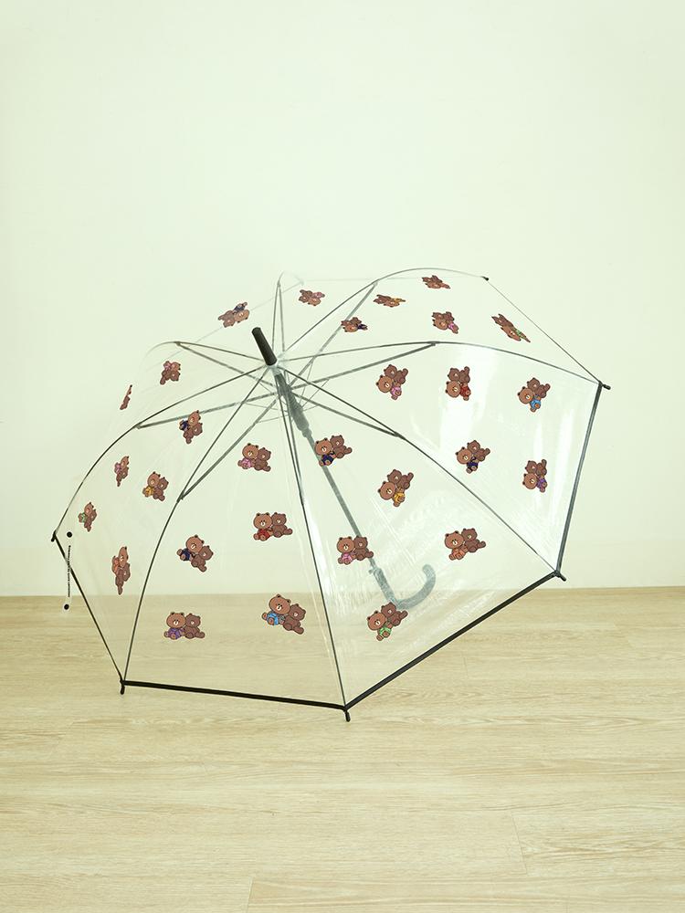 

LINE FRIENDS ORDINARY DAYS Transparent Automatic Umbrella