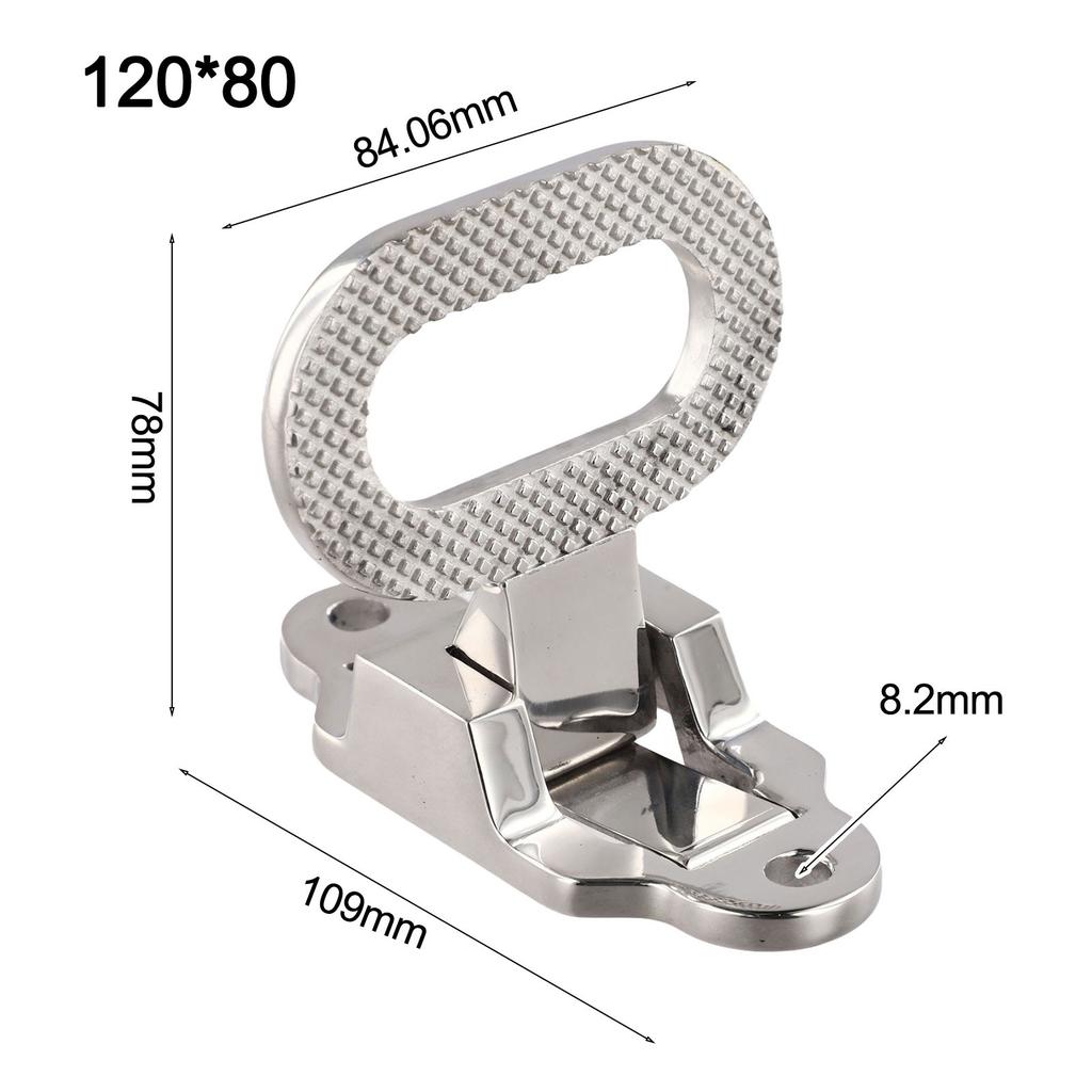 Compact Design Folding Boat Steps Stainless Steel Steps