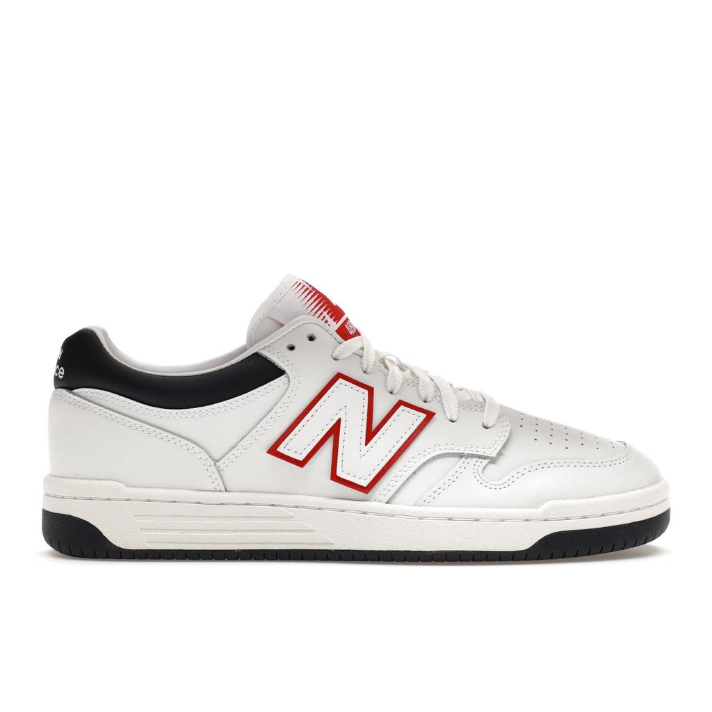New Balance 480 White Navy Unisex Sneakers BB480LWG