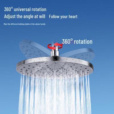 Water-Saving Round Top Spray Shower Head