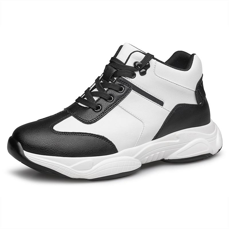 Men s Trendy Height Increasing Sports Casual Shoes - 8CM Lift, Breathable, Versatile Dad Style 43