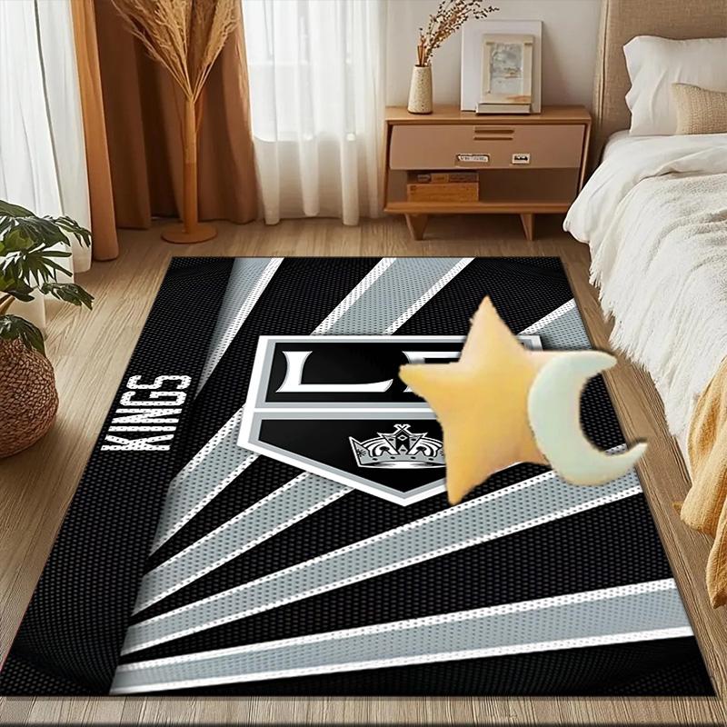Los Angeles ice hockey Floor Mat for Living Room, Game Rooms, Office, Bedroom, Office Floor Mat Playful Design, Christmas fan gifts
