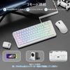 ATTACK SHARK X82PRO HE Wireless Gaming 8000Hz Polling Low Rapid Fastest Response for a Competitive Magnetic Hall Effect Adjustable QWERTY RGB C01ULTRA
