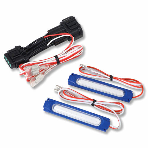 YOURS. KICKS Exclusive Bumper LED Illumination [Blue] KICKS Custom Parts Accessories Dress Up Nissan Y27-3352 5 S