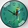 10-inch 25cm Creative Golden Elk Living Room Wall Clock Simple Wall Quartz Clock Internet Celebrity Silent Clock Watch