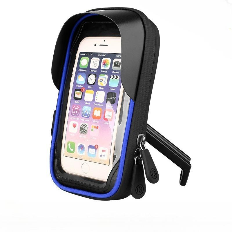 Waterproof Motorcycle Phone Holder Bag for Rear-View Mirrors,Outdoor Bike Motorcycle Front Bag