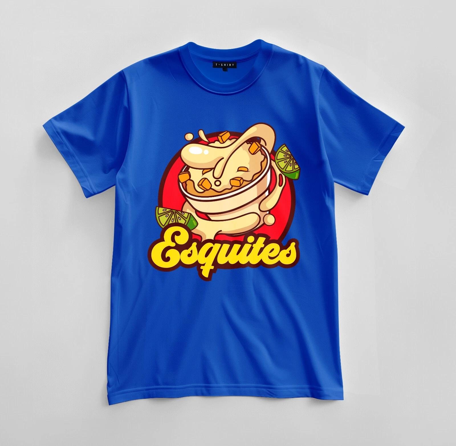 

Custom Esquites Energy Graphic T-shirt Design Unisex Jersey Short Sleeve Tee 4XL