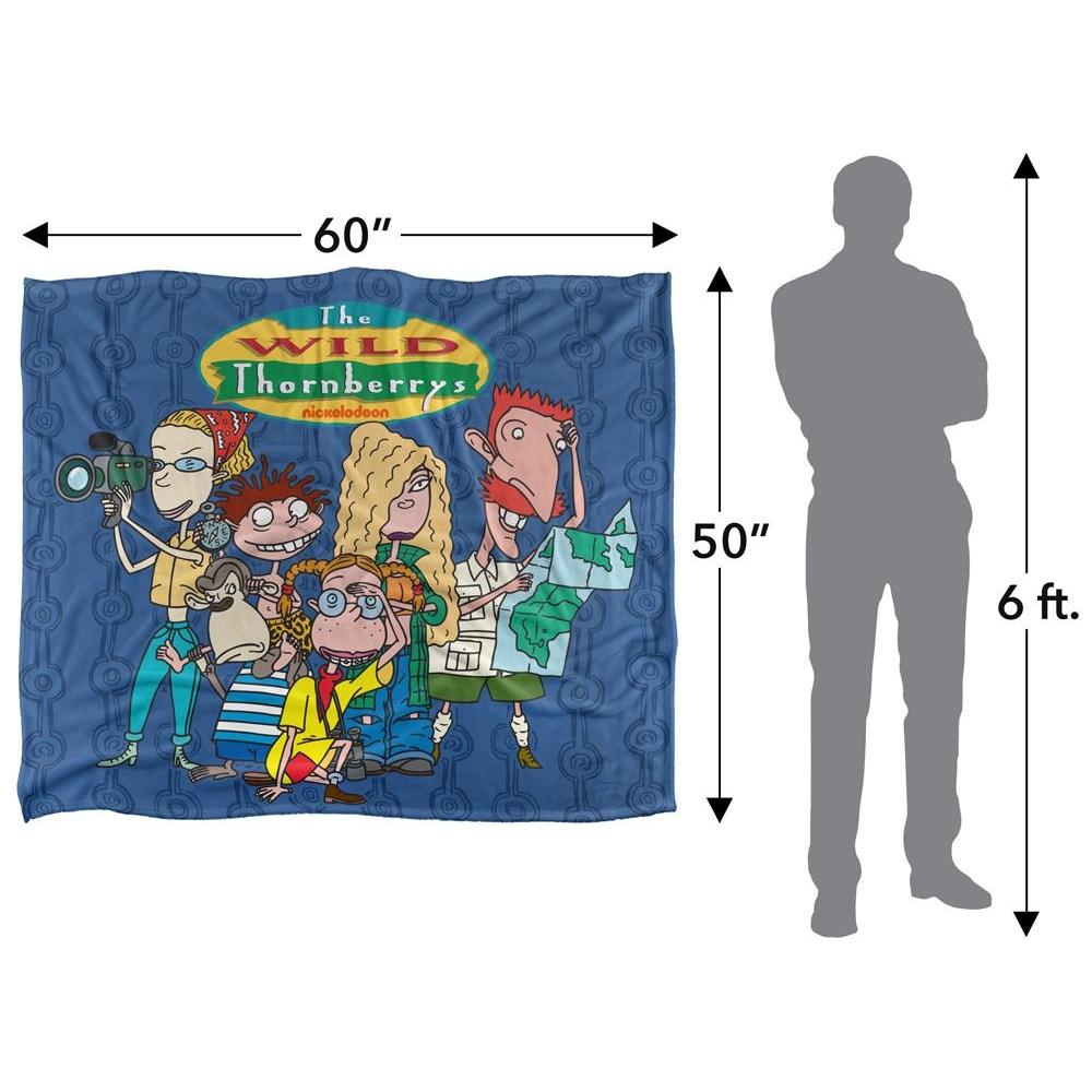 The Wild Thornberrys Silky Family Supersoft Blanket