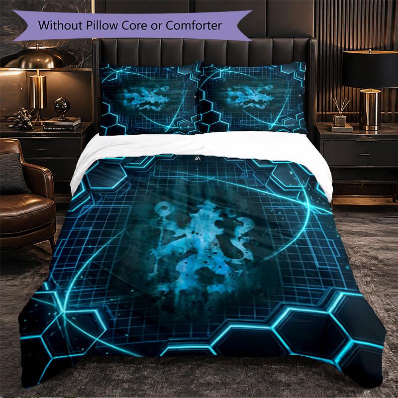 Set Biancheria da Letto Chelsea FC Modello 3 Pezzi Morbida Copripiumino in Microfibra con Federe per Camera da Letto