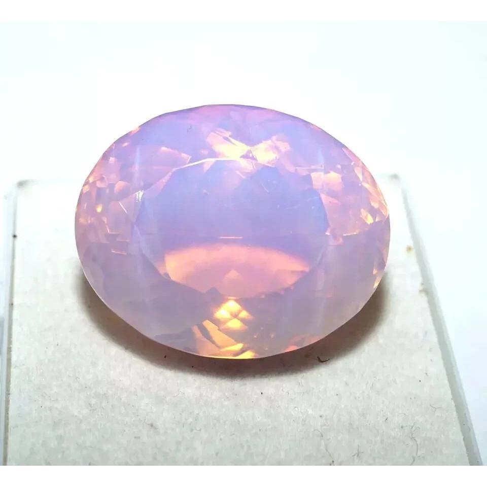 Stunning Pink Opal Natural Oval Cut 100+ Ct Certified Loose Gemstone