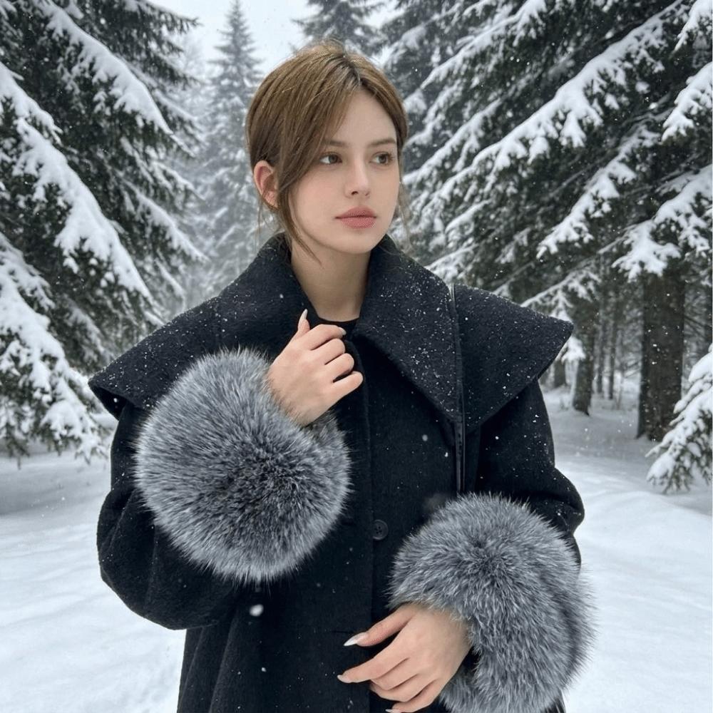 Soft Sleeve Cuffs Keep Warm Jacket Arm Warmers Durable Arm Warmer Sleeves Office