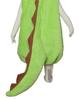 Clearstone Marshmallow Baby Cosplay Halloween Kigurumi Marshmallow Putisaurus Baby 80cm Green
