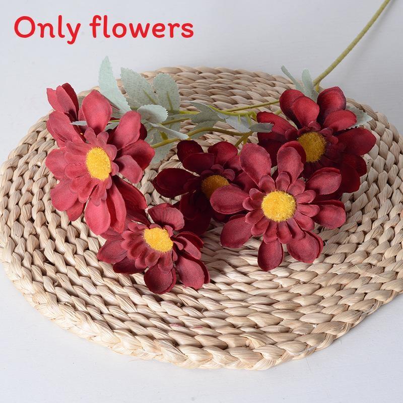 Silk Mimic Sunflower And Daisy Flowers Bundle For Event Decorations With Craft Technique Perfect For Photography And Home Decor