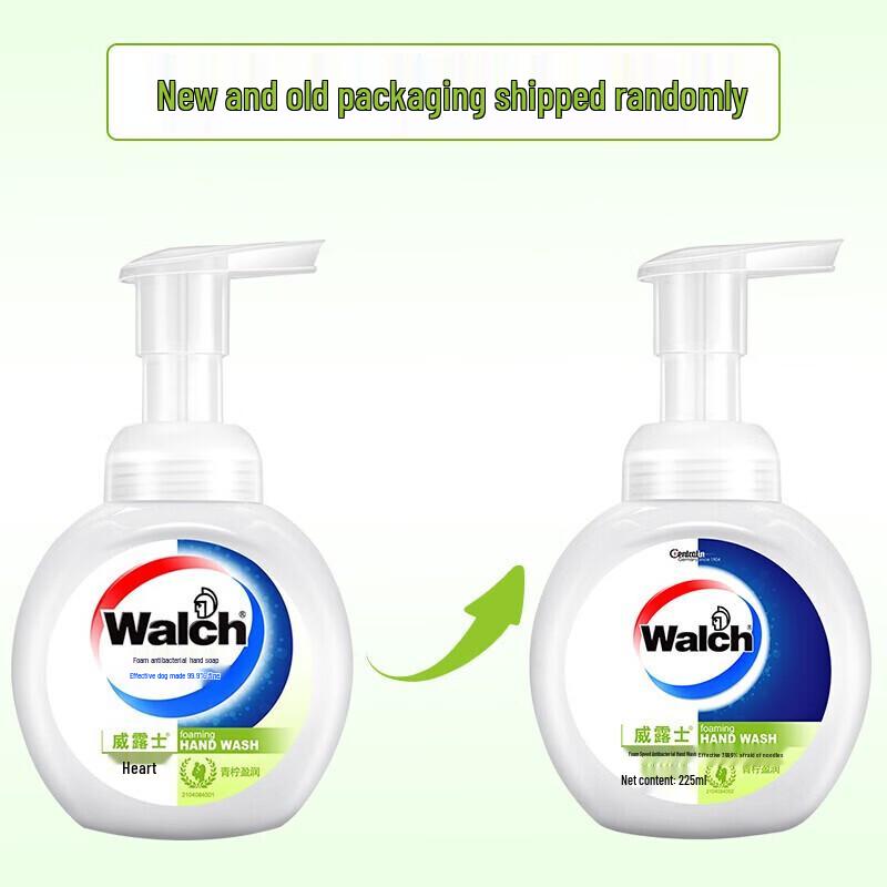 Walch Antibacterial Foam Hand Wash, Lime Scent