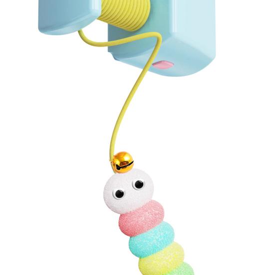 Cat Toy Interactive Electric Toy High-Strength Plastic Simulates Real Prey Toy with 1.8M Rope Length Cat Toy for Home