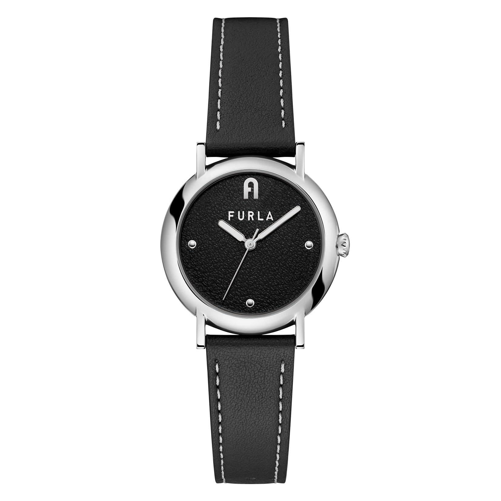 

Часы FURLA EASYSHAPE Easy Shape с черным циферблатом из нержавеющей стали, кварцевые, 32 мм, ювелирные изделия, аксессуар WW00024015L1 [Furla] женские чёрный