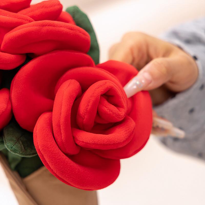 Jellycat Rose Flower Valentine's Plush Doll - Cute Baby Toy Gift